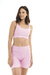 Top escote U con breteles y cintura