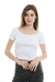 Remera escote U, espalda cavada - comprar online