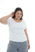 Remera básica, escote redondo - comprar online