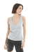 Musculosa escote espejo, en V - comprar online