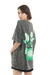 Remera Oversized lavada con estampa en internet