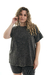 Remera Oversized desgastada con estampa