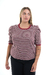Remera rayada mangas puffy - comprar online