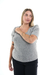 Remera escote cuadrado, mangas princesa - tienda online
