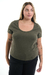 Remera escote redondo - Fressia