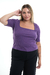 Remera escote cuadrado, mangas 3/4 en internet