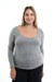 Remera escote redondo, mangas largas - tienda online