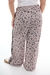Pantalón jogger, tiras laterales.Full print - Fressia