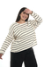 Buzo rayado escote redondo - comprar online