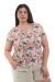 Remera básica estampada, mangas cortas - comprar online