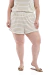 Short tejido rayado - comprar online