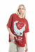 Remerón con estampa Love & peace - Fressia