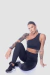 Legging com Cos em V - Preto