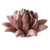 Adorno Floral Cor De Rosa Cerâmica