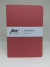 Caderno PA Slim - Marbled Vermelho