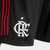 CALÇÃO FLAMENGO II 24/25 ADIDAS MASCULINO - PRETO+VERMELHO - MANTOS DO FUTEBOL RJ