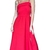 Vestido vermelho na internet