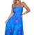 Vestido tomara que caia azul - comprar online