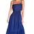 vestido alça azul marinho - comprar online