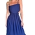 vestido alça azul marinho - loja online