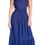 Imagem do vestido alça azul marinho