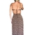 vestido alça animal print - QUERÊ