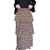 saia animal print em crepe na internet
