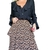 Imagem do saia animal print em crepe