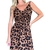 vestido viscose animal print - loja online