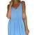 vestido poá azul - comprar online