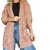 maxi cardigan rose - comprar online