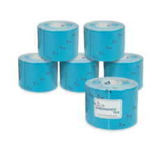 Bandagem Elástica Kinematics Tex - 5cmx5m - 6 unidades - Techno Shop - Loja Oficial