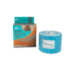 Bandagem Elástica Kinematics Tex - 5cmx5m - 1 unidade - Techno Shop - Loja Oficial