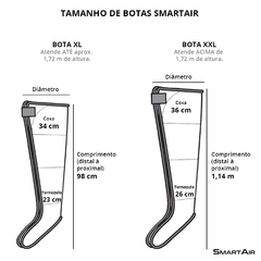 Smart Air - Tamanho XXL - Techno Shop - Loja Oficial