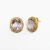 Brinco em Ouro 18k/750 com Ametista Rosa - comprar online