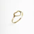Anel Coração Fio em Ouro 18k/750 - comprar online