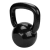Kettlebell 6Kg Emborrachado Cor Preto - loja online