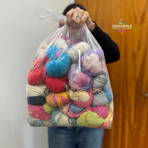 Bolsón de Algodón 8/6 Matizado - 3 Kilos