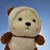Peluche Oso Disfrazado de Panda Rojo 22cm - Córdoba Peluches