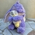Peluche Stitch Violeta Abrazo Pato 30cm