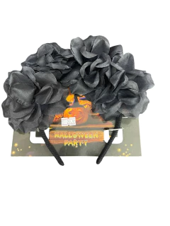 A TIARA MEXICANA CATRINA PRETA