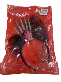 A TIARA MÃO ESQUELETO HALLOWEEN