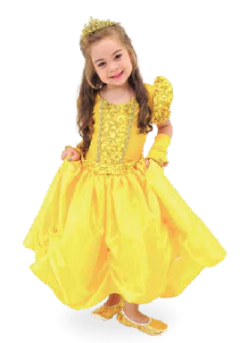 FF PRINCESA BELLINHA AMARELA LUXO REF 005