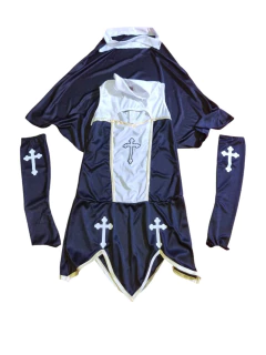 F FF NOVICA VESTIDO + VEU + LUVAS HW0591