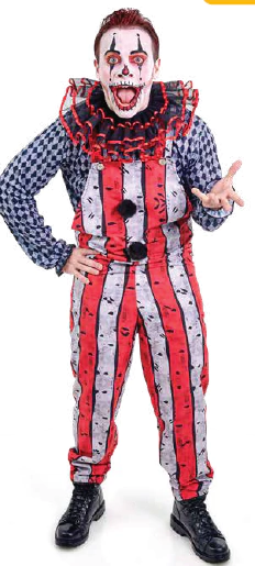 F FM PALHAÇO ASSUSTADOR REF 477