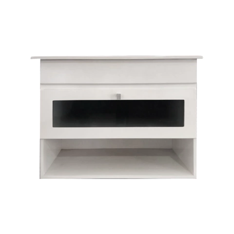 Colgante 81x47 MARAL CON VIDRIO blanco - comprar online