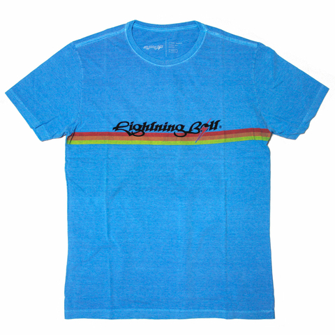 Camiseta Lightning Bolt Stripes Stoned Azul - comprar online