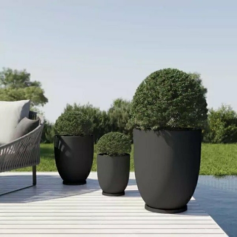 MACETA COPA N55 CON PLATO - comprar online