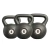Kit Pesa Rusa Kettlebell 4kg + 6kg + 8kg - comprar online