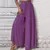 Maxi Palazzo De Lino Con Spandex Premium | OFERTA 2X1 + Esencia de Regalo en internet